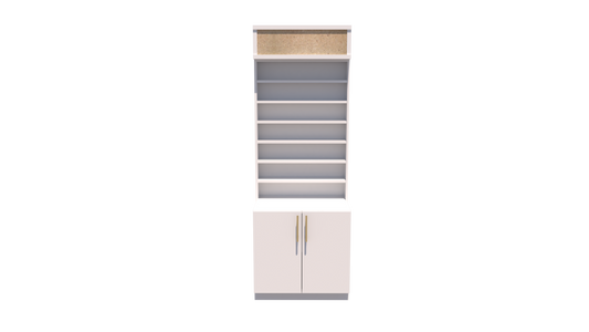Ivory Compact Polish & Dip Rack