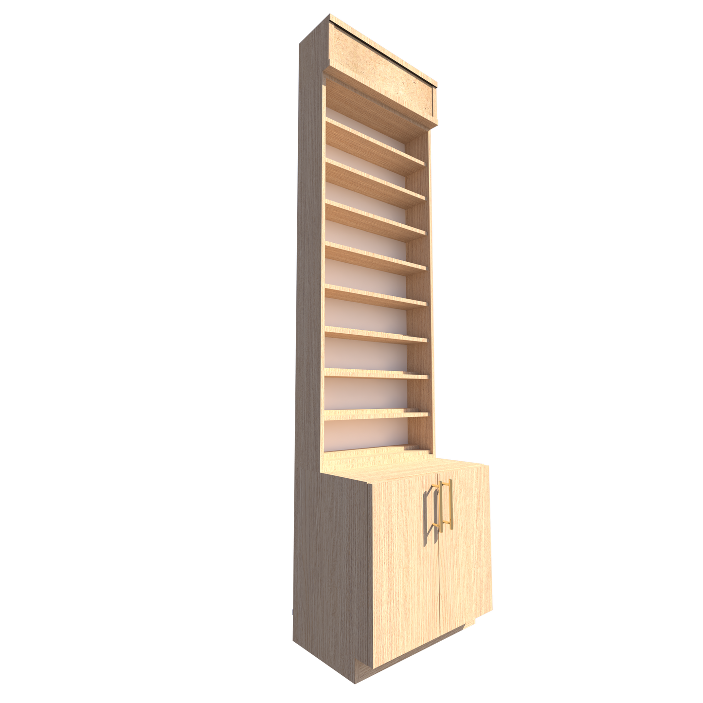 Nordic Elm Compact Polish & Dip Rack