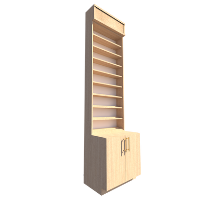 Nordic Elm Compact Polish & Dip Rack