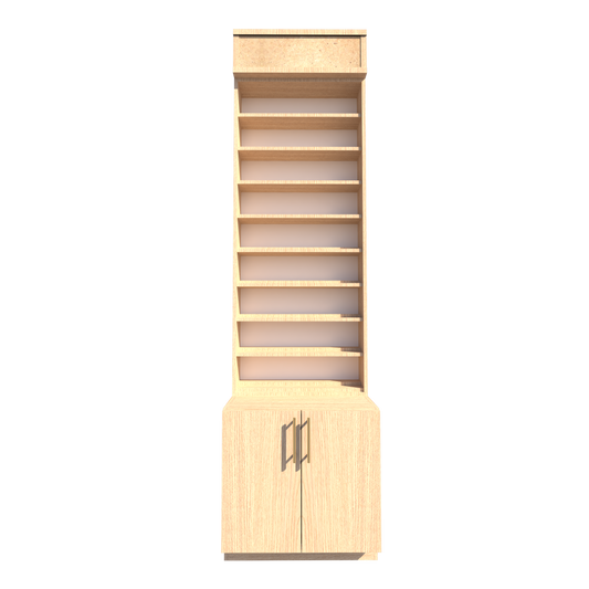 Nordic Elm Compact Polish & Dip Rack