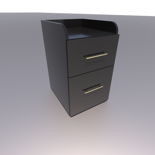 Midnight Luxe Pedicure Cart