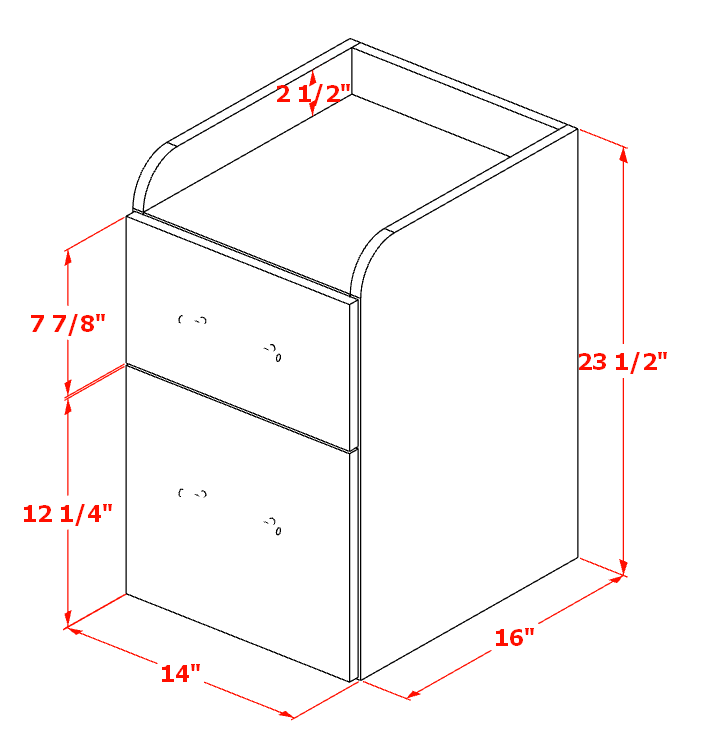 Midnight Luxe Pedicure Cart
